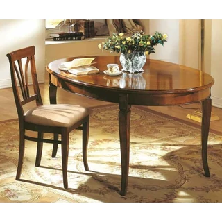 TV-Tavoli Oval dining table 160x110 cm (+50 cm extendable)
