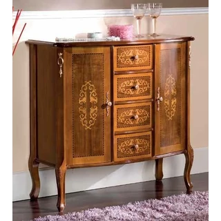 Dogi 2-doors chest of drawers with 4 drawers