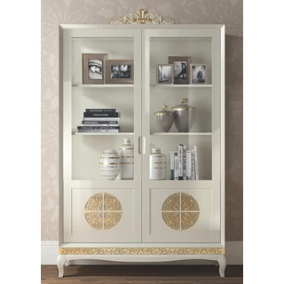 Mhanu 2-doors display cabinet