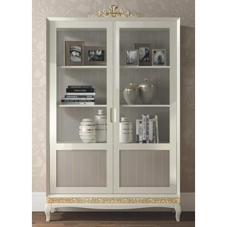 Mhanu 2-doors display cabinet