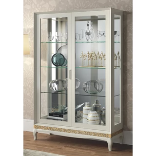 Mhanu 2-doors display cabinet