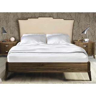 Elegance Double bedstead - 185 cm, with upholstered headboard