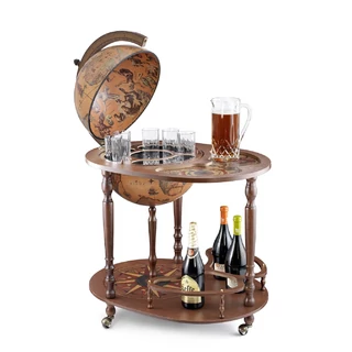 Globe Drinks Cabinet with Serving Trolley – ZF Giasone