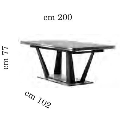 AC Ambra Day Dining table 200x102 cm