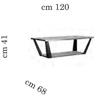 AC Ambra Day dohányzóasztal