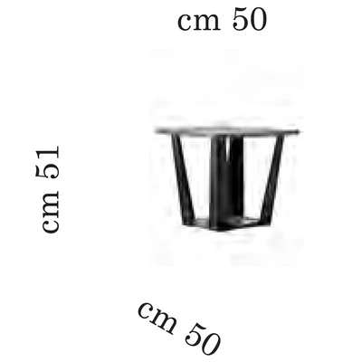 AC Ambra Day kisasztal 50x50x51 cm