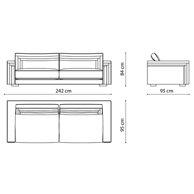 AC Atmosfera Day Triple couch