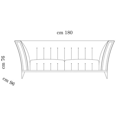 AC Diamante Day Double couch