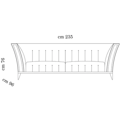 AC Diamante Day Triple couch