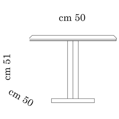 AC Diamante Day Lamp table 50x50x51 cm