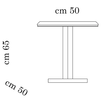 AC Diamante Day Lamp table 50x50x65 cm