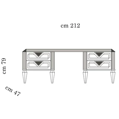 AC Diamante Dressing table