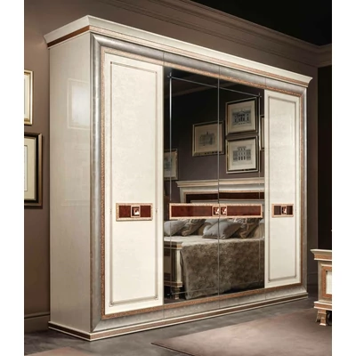 AC Dolce Vita 4-doors cabinet with 2 mirrored doors