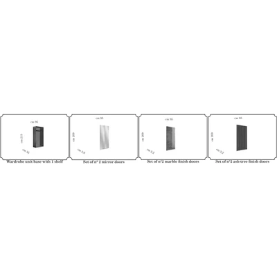 AC Essenza 2-doors cabinet