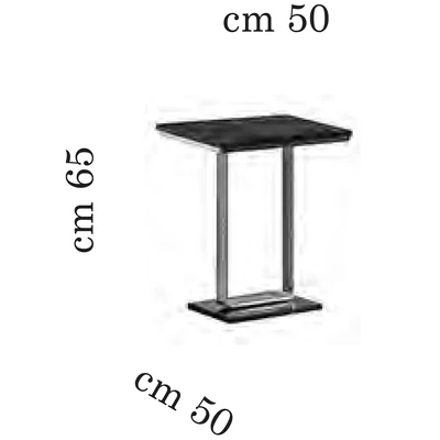 AC Essenza Day kisasztal 50x50x65 cm
