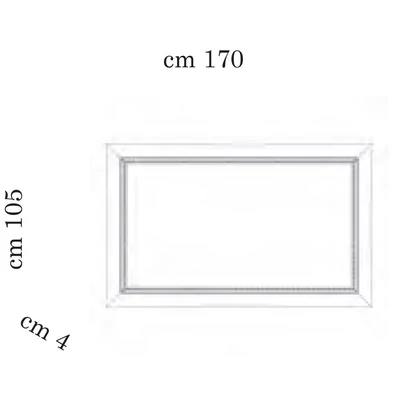 AC Fantasia Day Rectangular wide mirror