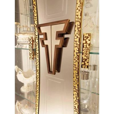 Részlet a vitrinről