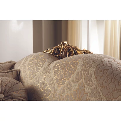 AC Leonardo Day Triple couch with cylindrical cushions