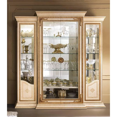 AC Leonardo Day 4-doors display cabinet without crown