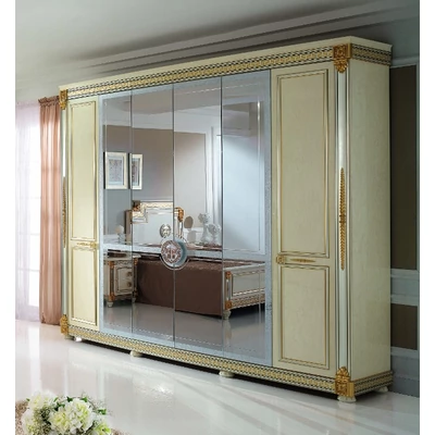 AC Liberty 6-doors cabinet with 4 mirrored doors