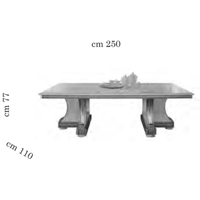 AC Liberty Day Dining table 200x110 cm (+50 cm extendable)