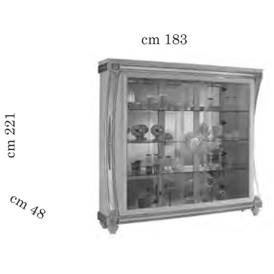 AC Liberty Day 3-doors display cabinet