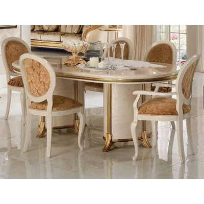 AC Melodia Day Oval dining table 200x118 cm (+50 cm extendable)