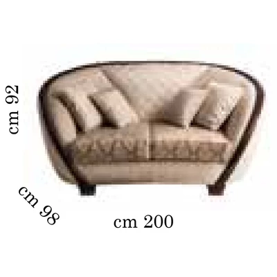 AC Modigliani Day Double couch