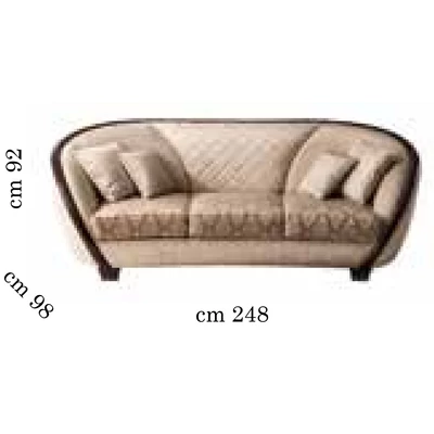 AC Modigliani Day Triple couch