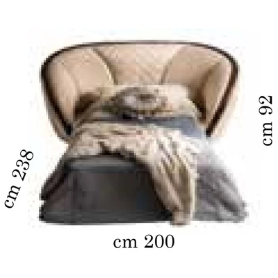 AC Modigliani Day Double couch, sofa bed