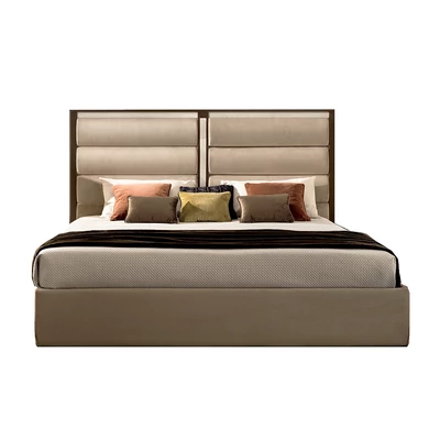 AC Poesia Upholstered double bedstead