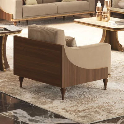 Dió fotel Viky VI3 szövettel (B kategória) – AC Romantica Day