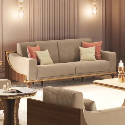 Dió kanapé Viky VI3 szövettel (B kategória) – AC Romantica Day