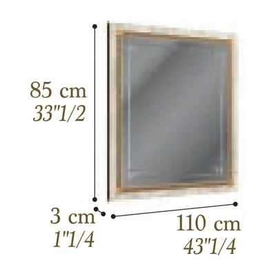 Marble-Pattern Mirror – AC Romantica