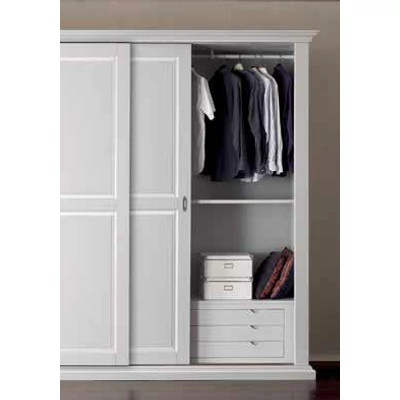 BL Asia 2 sliding doors wardrobe cabinet