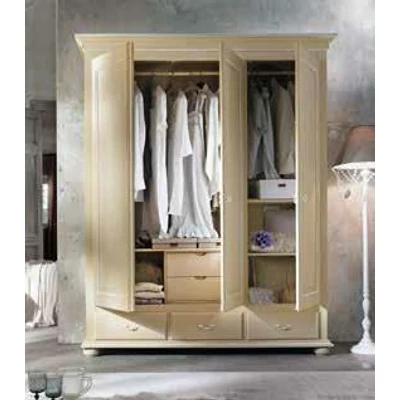 BL Asia 3-doors wardrobe cabinet with 3 drawers