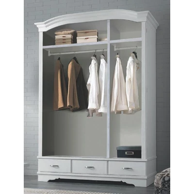 BL Maison 3-doors wardrobe cabinet with 3 drawers