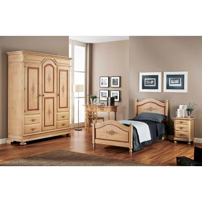 BL Asia Unico 3-doors wardrobe cabinet with 4 drawers