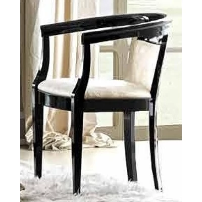 Aida Easy chair with medaglione gold fabric