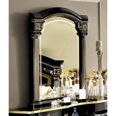 Aida Mirror - black-gold