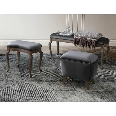 Nabucco Pouf - silver birch