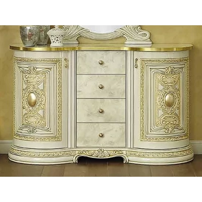 Leonardo Day 2-ajtós tálalószekrény 4 fiókkal