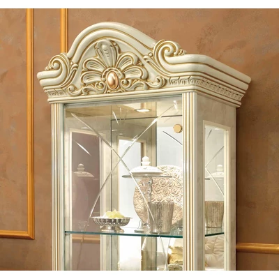 Leonardo Day 1-door display cabinet