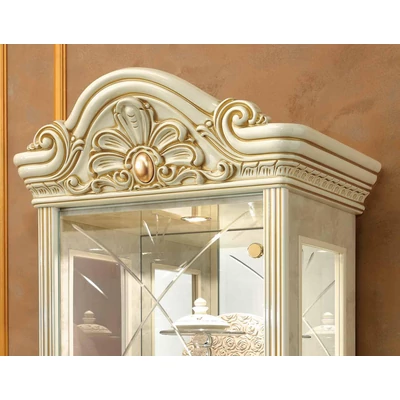 Leonardo Day 1-door display cabinet