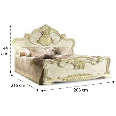 Leonardo Double bedstead