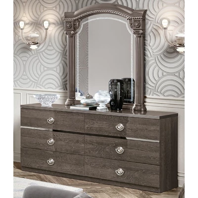Nabucco Double chest of drawers - silver birch