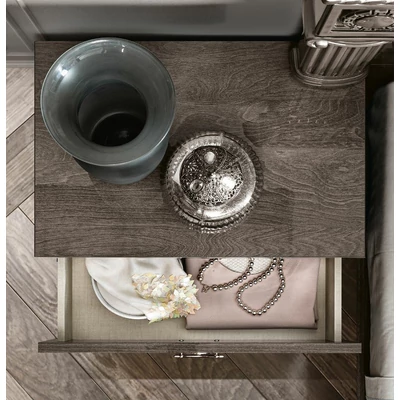 Nabucco Night table - silver birch
