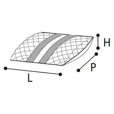 Dama Bianca Elegant cushion 