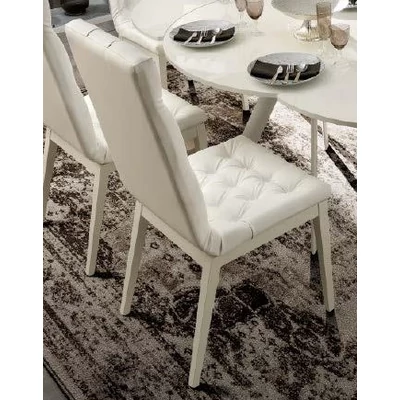 Platinum/Roma Day Capitonne’ szék - fehér