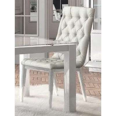 Dama Bianca Day CAPITONNE’ Chair with PANNA fabric